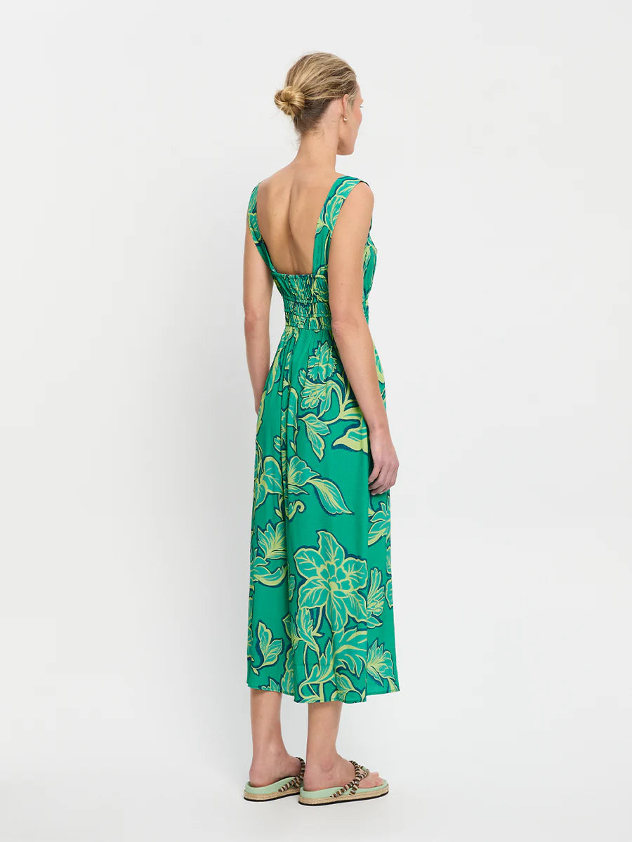 Elysian Collective Kivari Fiora Midi Dress