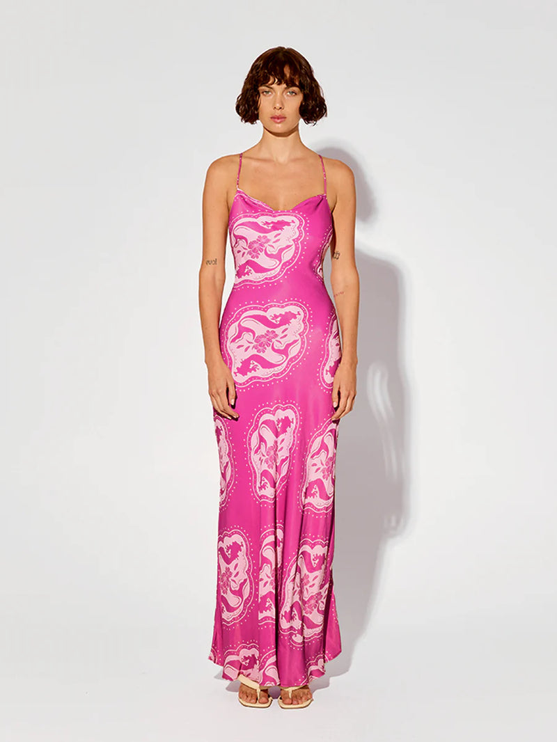 Elysian Collective Kivari Isla Bias Maxi Dress