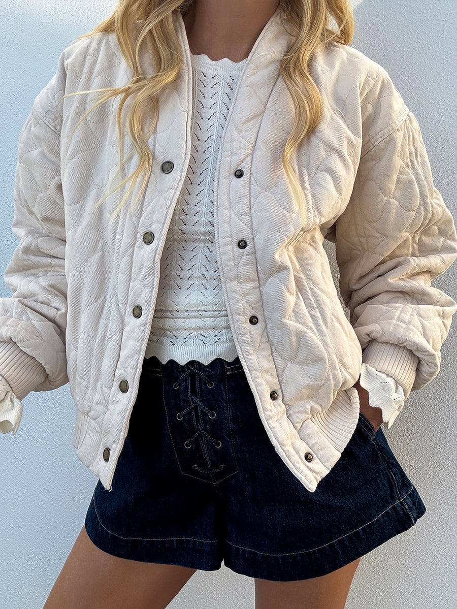 Elysian Collective Kivari Joey Jacket Natural