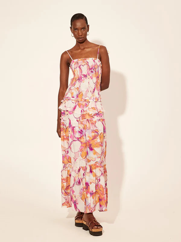 Elysian Collective Kivari Nadia Strappy Maxi Dress