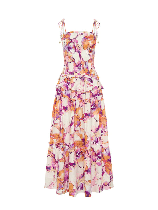 Elysian Collective Kivari Nadia Strappy Maxi Dress