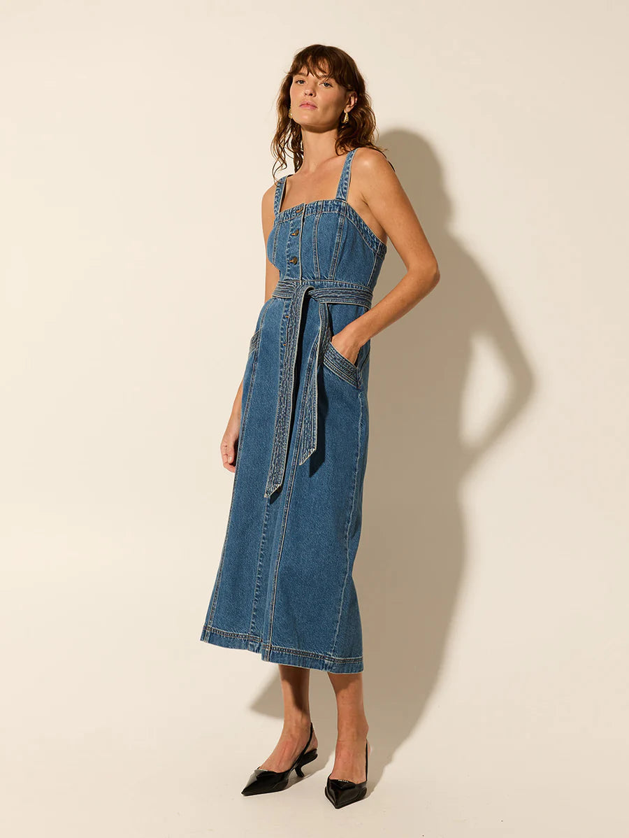 Elysian Collective Kivari Nova Midi Dress