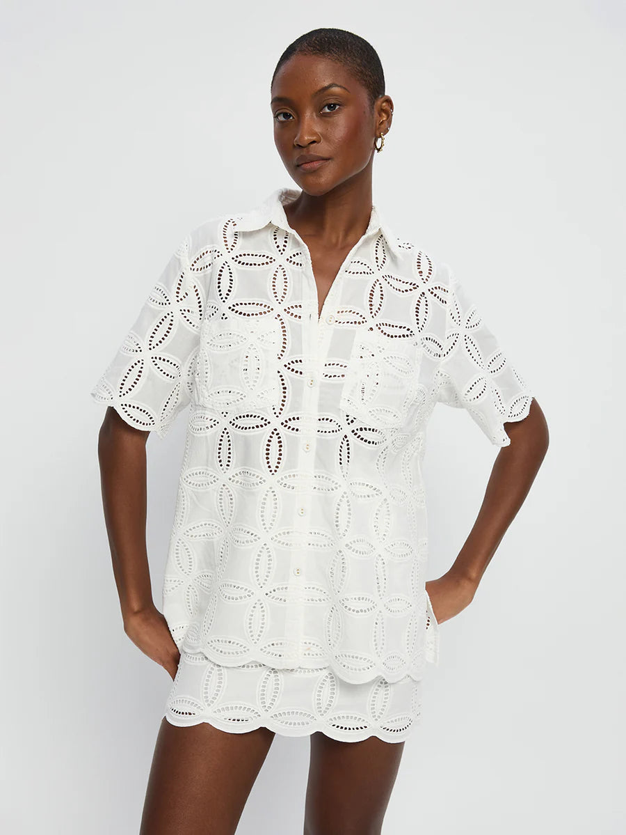 Elysian Collective Kivari Rio Shirt White 