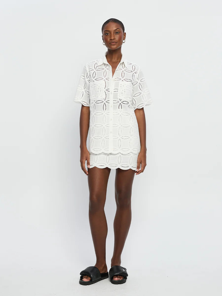 Elysian Collective Kivari Rio Shirt White 