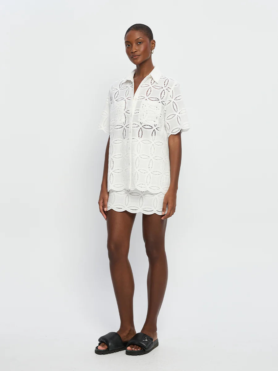 Elysian Collective Kivari Rio Shirt White 