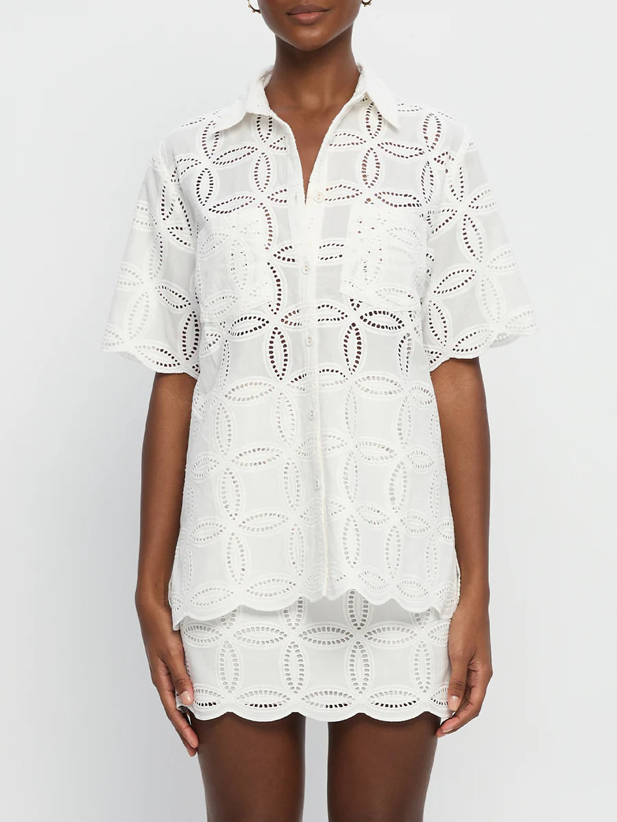 Elysian Collective Kivari Rio Shirt White 