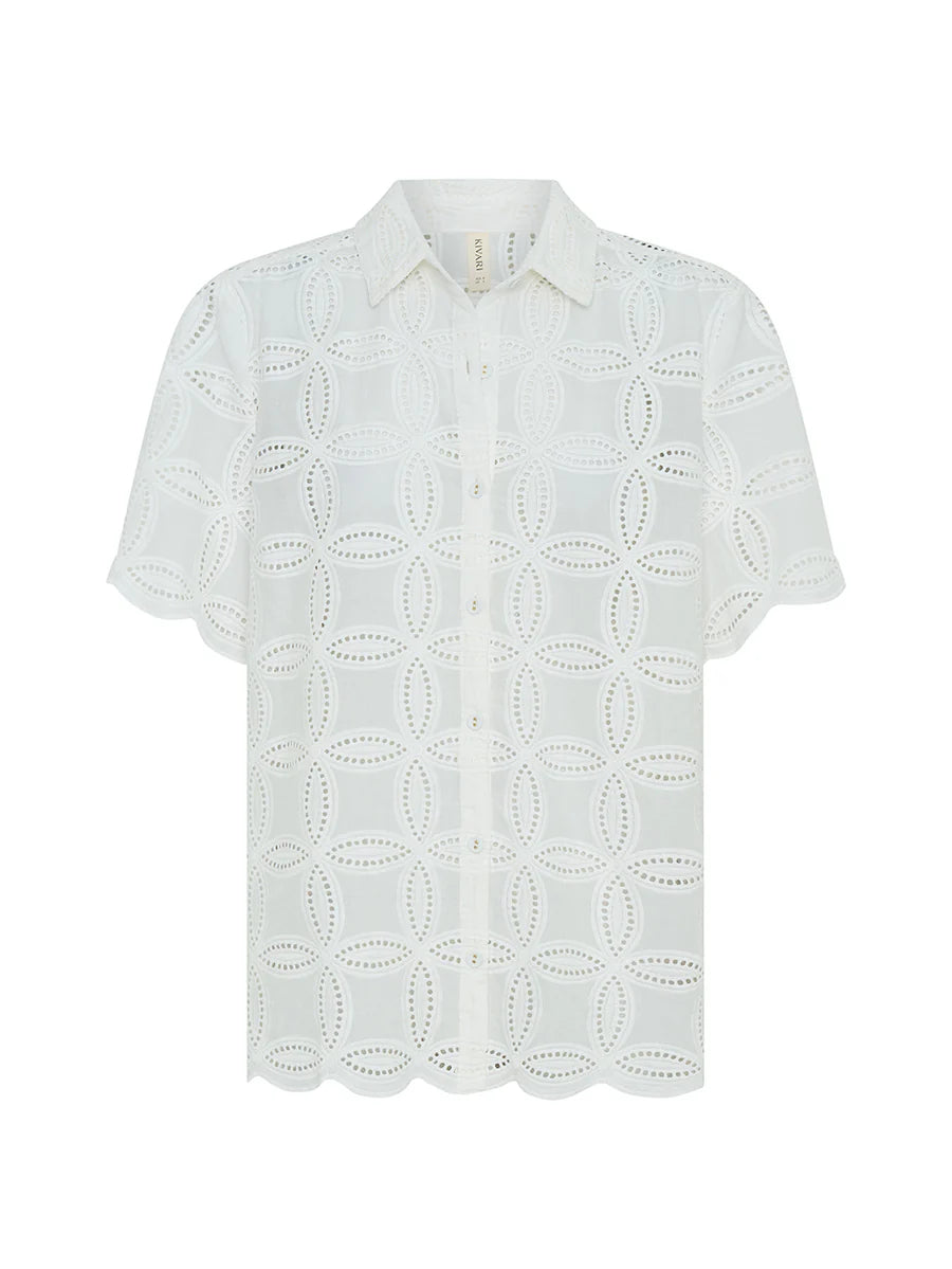 Elysian Collective Kivari Rio Shirt White 