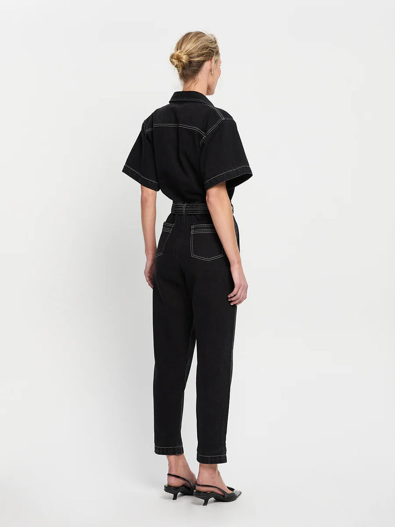 Elysian Collective Kivari Brae Boilersuit Black