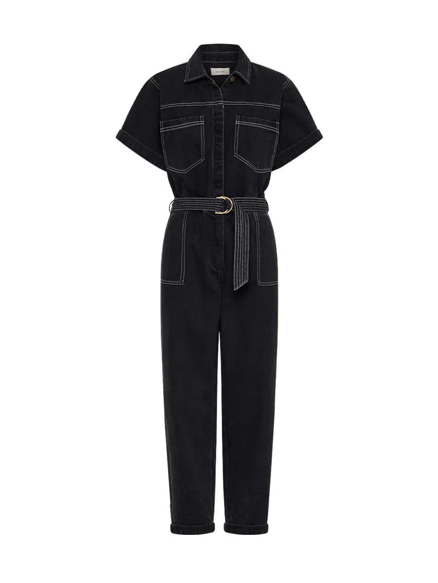 Elysian Collective Kivari Brae Boilersuit Black