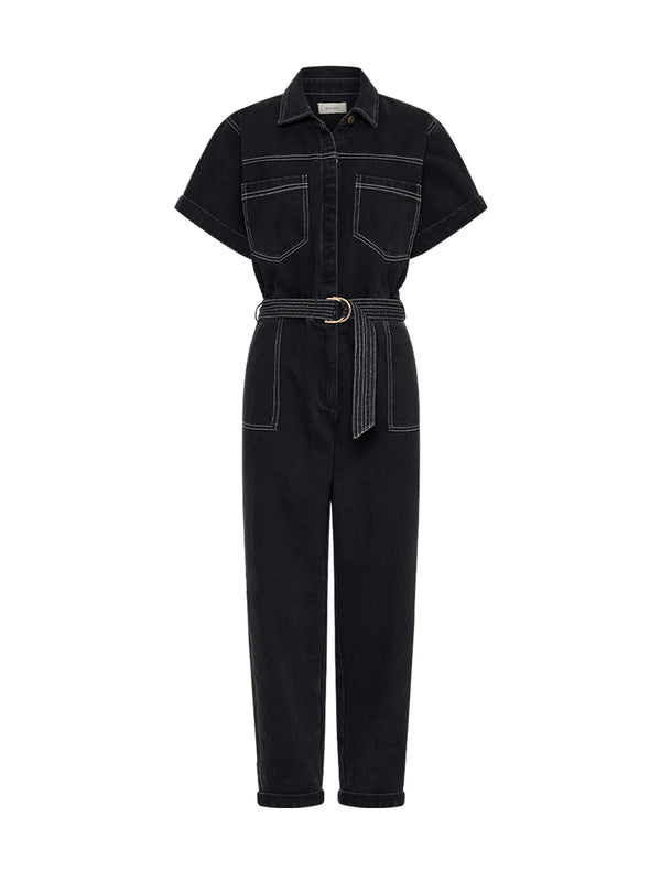 Elysian Collective Kivari Brae Boilersuit Black