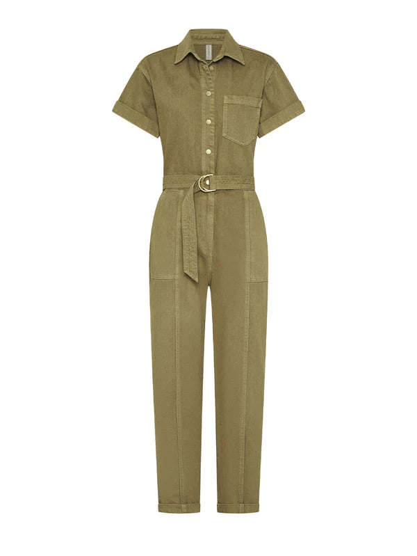 Elysian Collective Kivari Tahlia Boilersuit Khaki