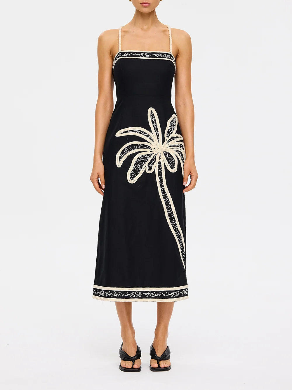 Elysian Collective Kivari Zaria Midi Dress 