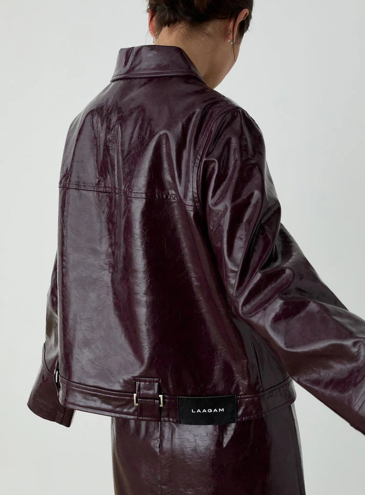 Elysian Collective Laagam Bruna Plum Jacket