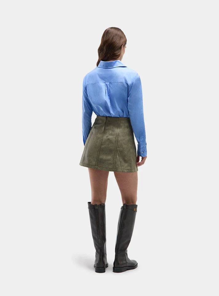 Elysian Collective Laagam Judy Short Skirt Khaki