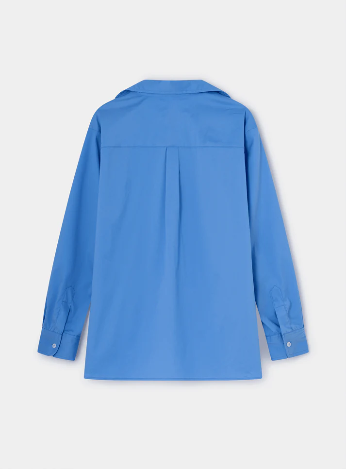 Elysian Collective Laagam No Boyfriend Shirt Blue