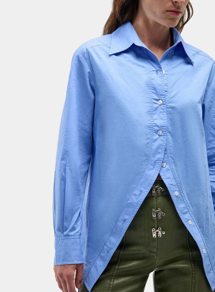 Elysian Collective Laagam No Boyfriend Shirt Blue