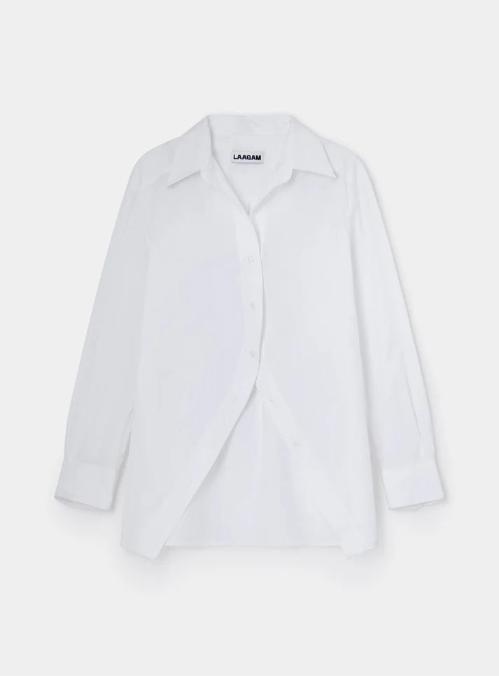 Elysian Collective Laagam No Boyfriend Shirt White