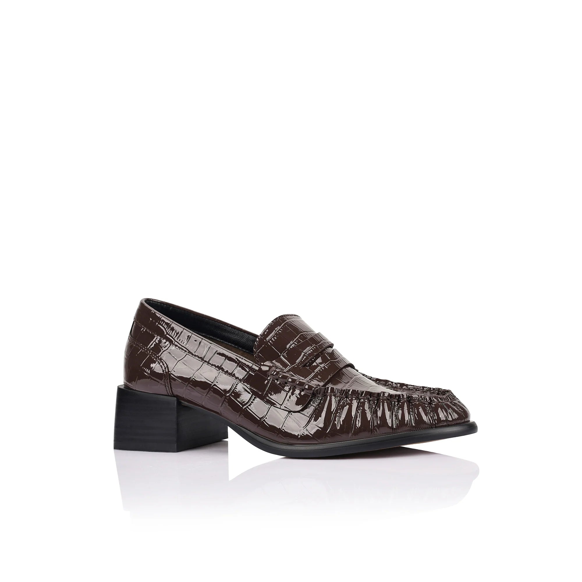 LANA WILKINSON - BLAIR LOAFER (ESPRESSO PATINA LEATHER)