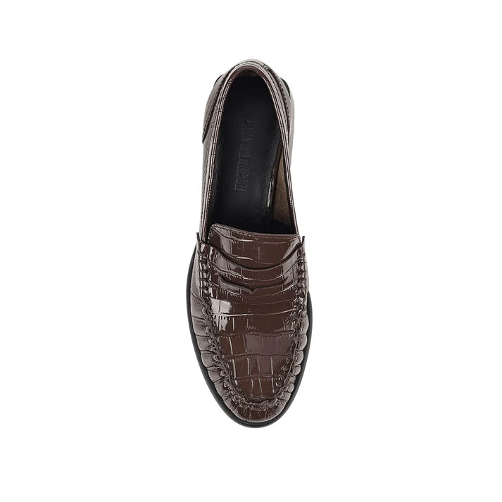 LANA WILKINSON - BLAIR LOAFER (ESPRESSO PATINA LEATHER)