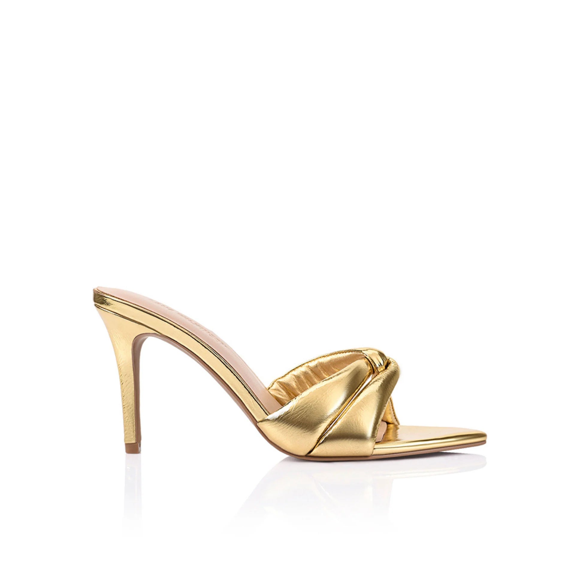 Elysian Collective Lana Wilkinson Mae Mule Gold Metallic