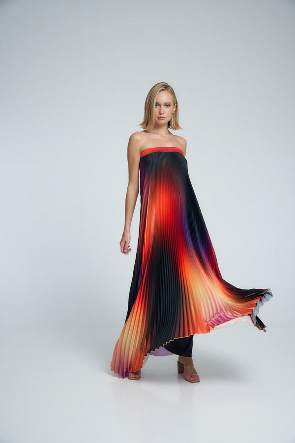 Elysian Collective L'Idee Woman Elle Gown Fire