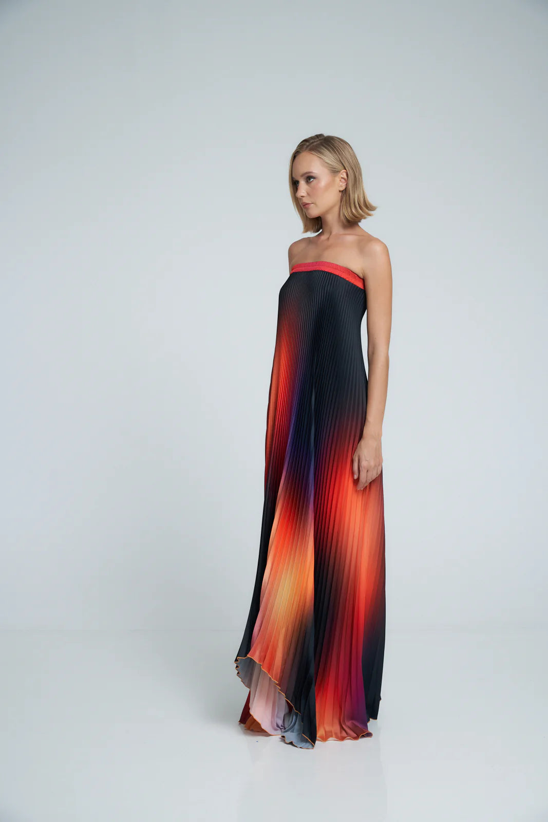 Elysian Collective L'Idee Woman Elle Gown Fire