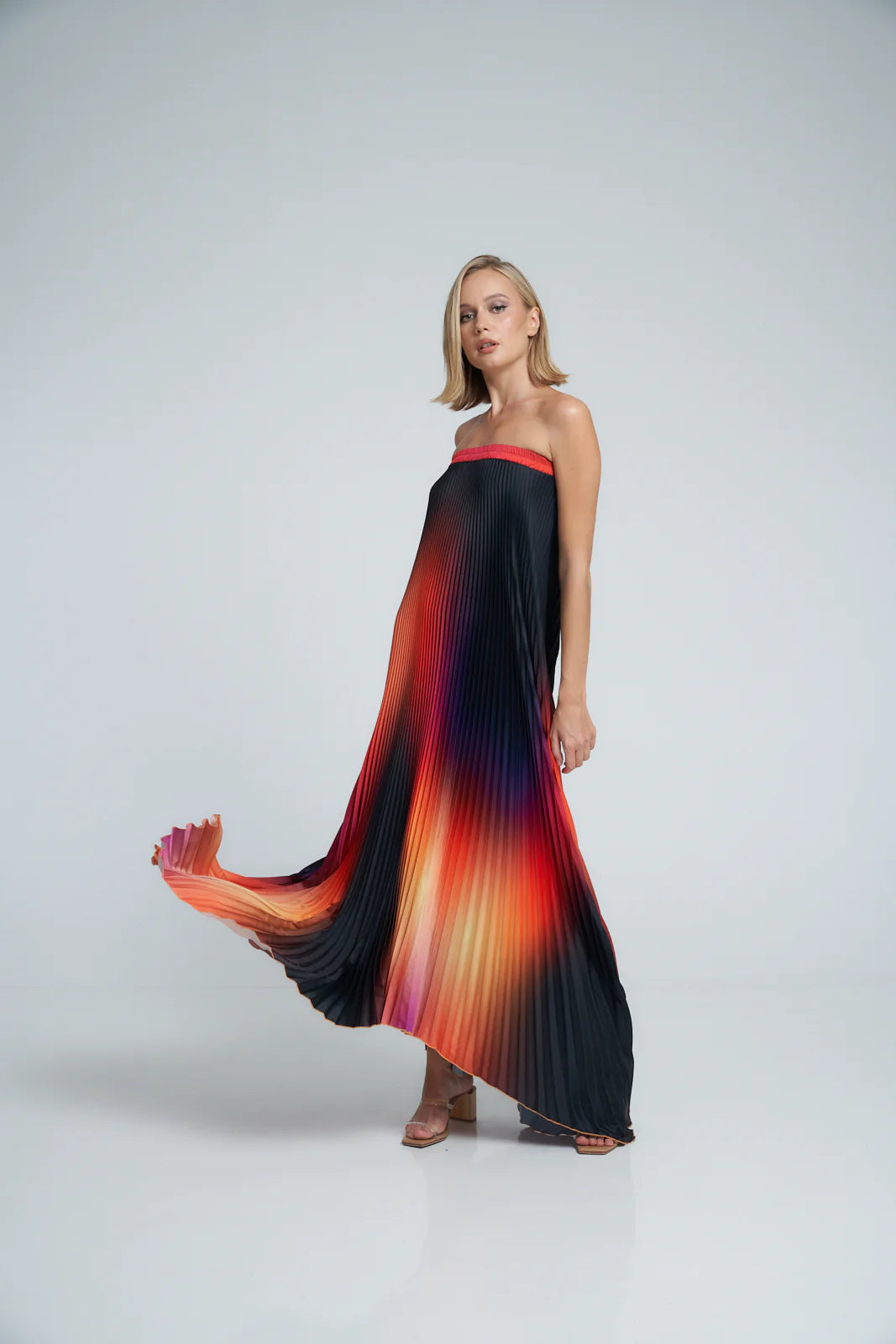 Elysian Collective L'Idee Woman Elle Gown Fire