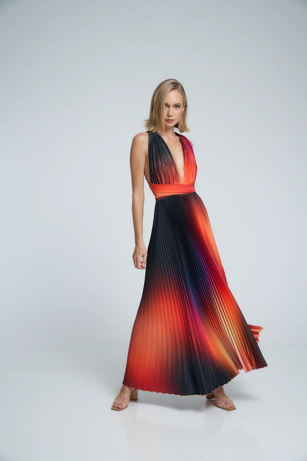 Elysian Collective L'Idee Woman Moderiste Gown Fire