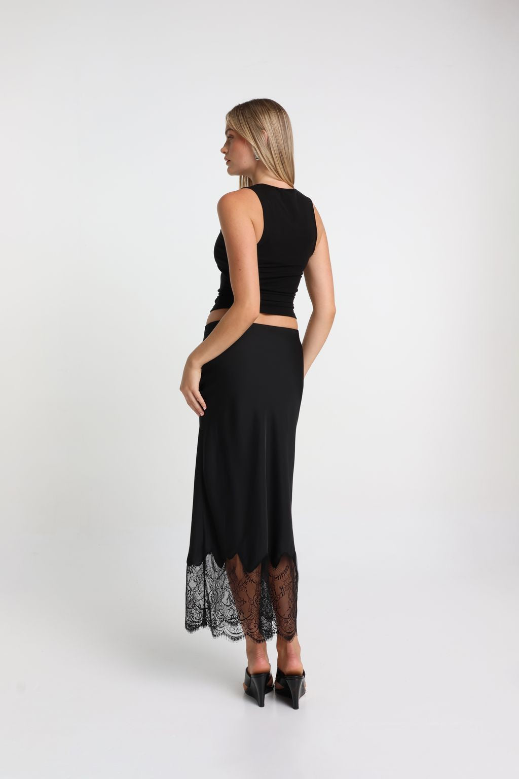 Elysian Collective Maddison The Label Luella Skirt Black