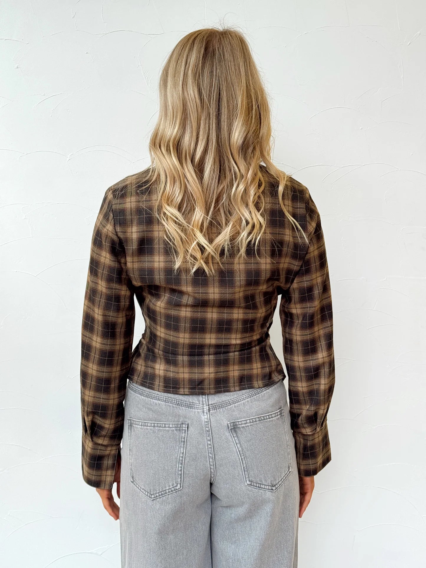 Elysian Collective Madison The Label Millie Shirt Check