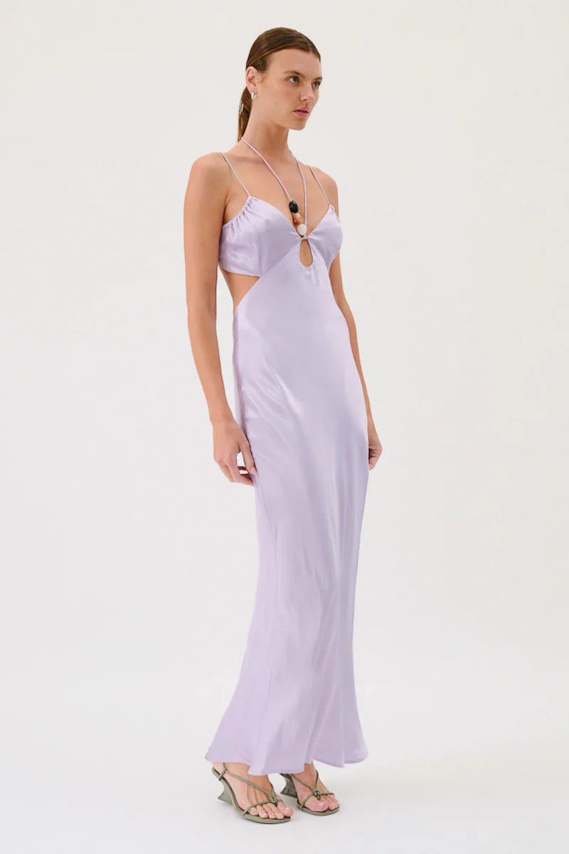 Elysian Collective Suboo Millenia Twist Front Halter Lilac