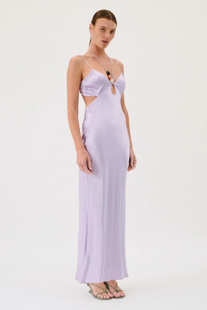 Elysian Collective Suboo Millenia Twist Front Halter Lilac