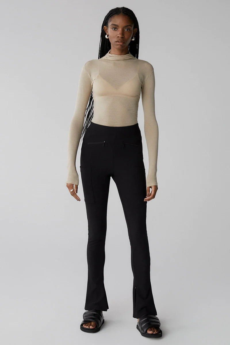 Ponte sales pants black