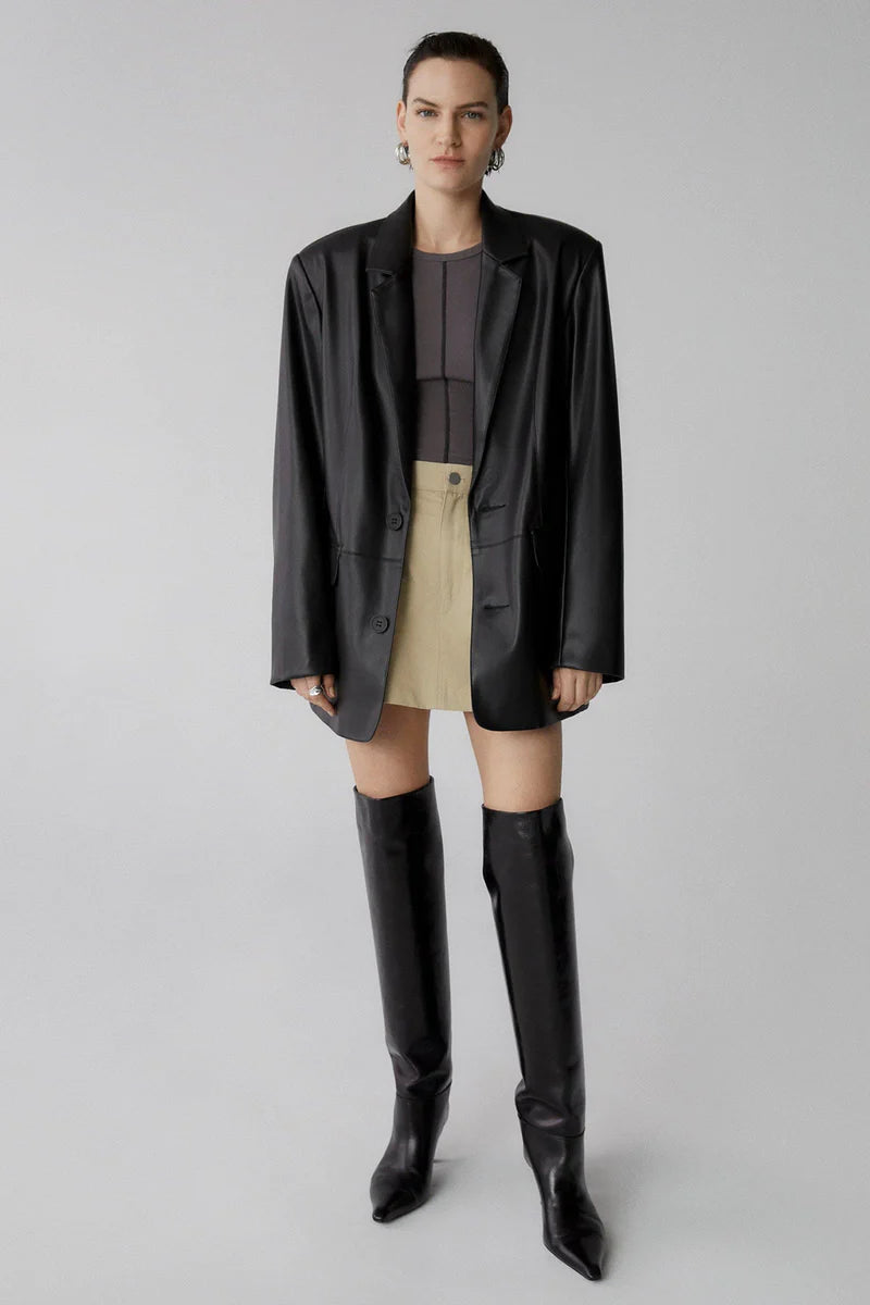 Elysian Collective Misha Urban Finn Oversized Blazer Black