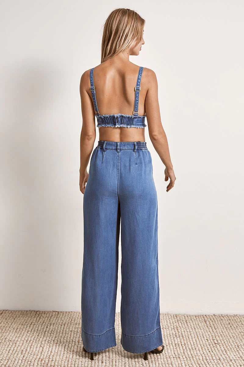 Elysian Collective Mon Renn Odyssey Crop Denim