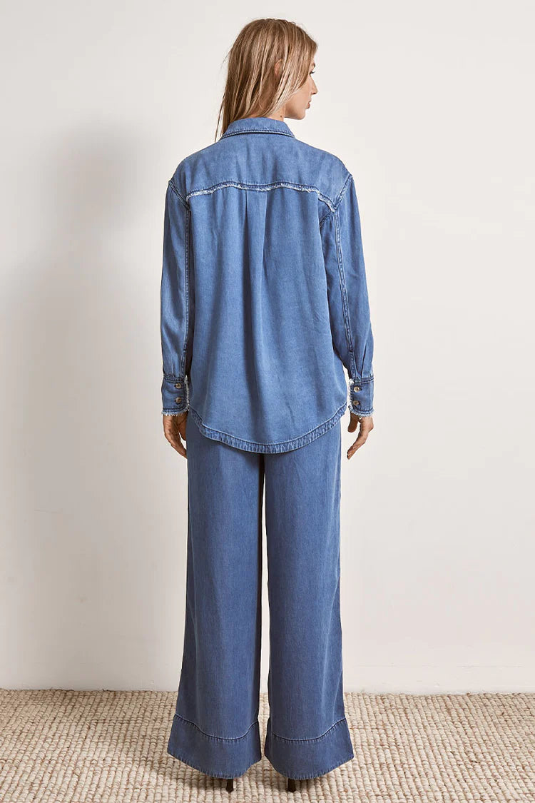 Elysian Collective Mon Renn Odyssey Denim Shirt