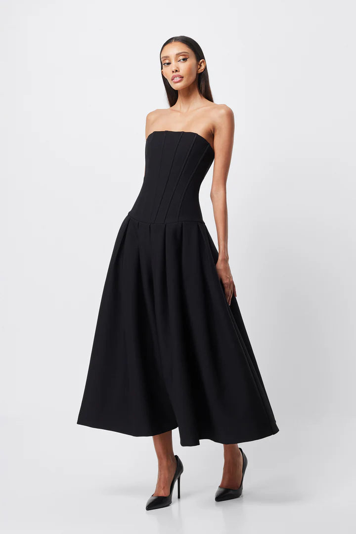 Elysian Collective Mossman Enchant Maxi Dress Black