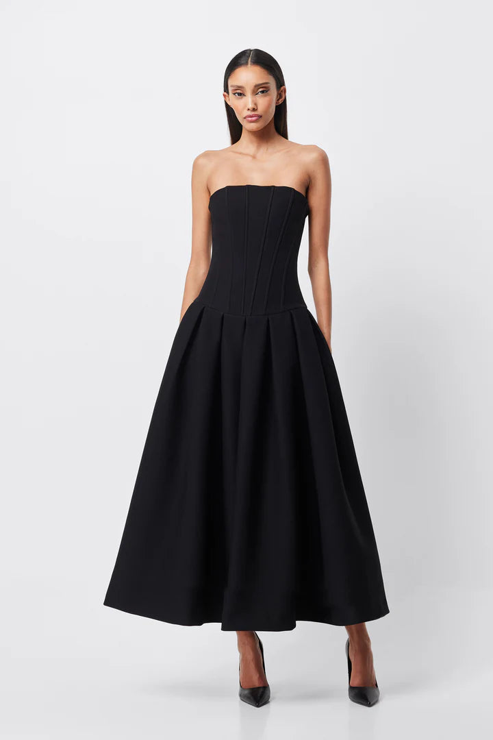 Elysian Collective Mossman Enchant Maxi Dress Black