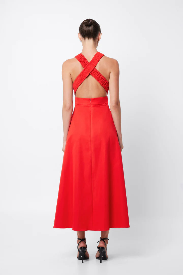 Elysian Collective Mossman Encore Maxi Dress Red