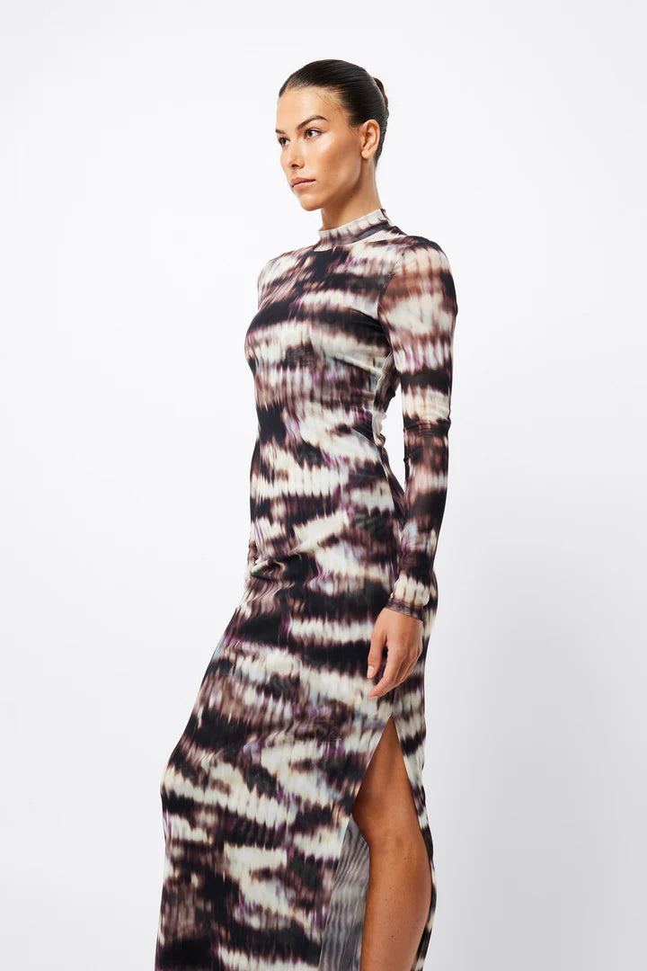 Elysian Collective Mossman Fusion Maxi Dress Print