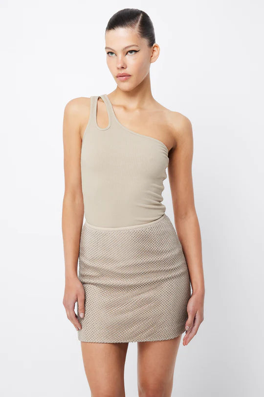 Elysian Collective Mossman Lumiere Mini Skirt Diamond