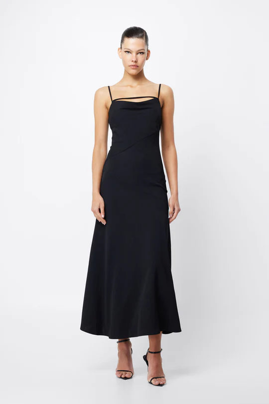 Elysian Collective Mossman Manifest Maxi Dress Black