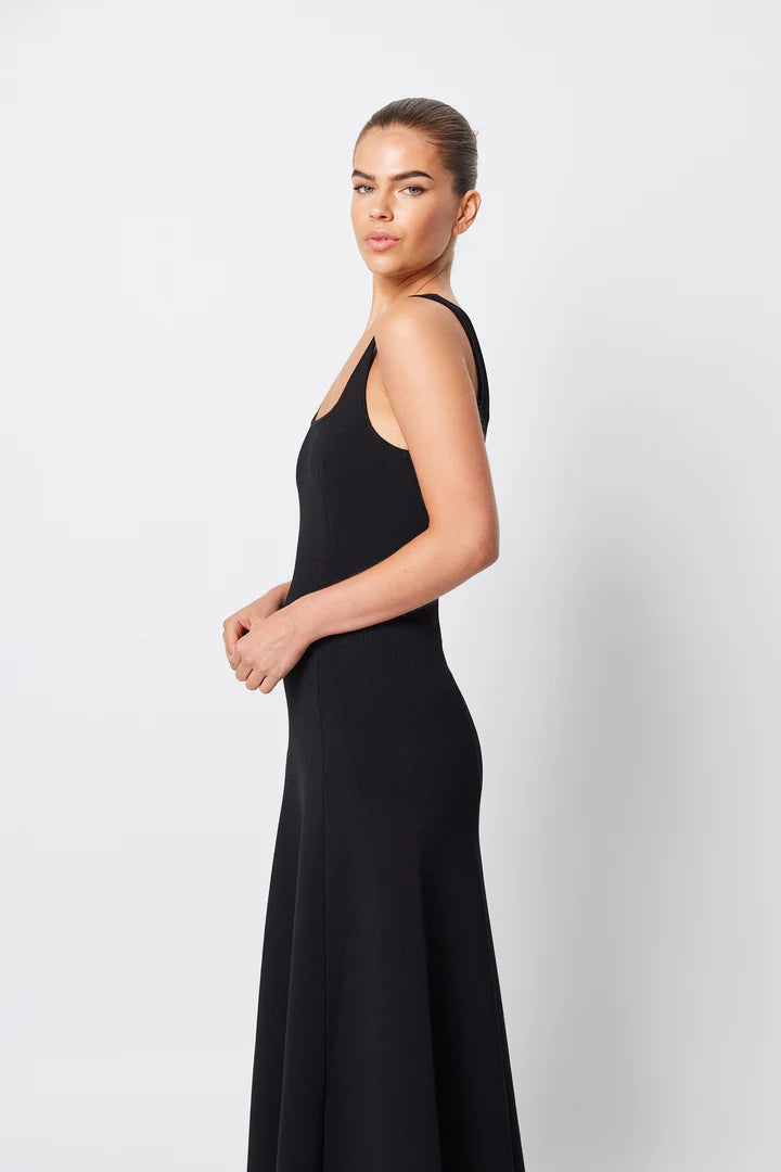 Elysian Collective Mossman Monaco Maxi Dress Black