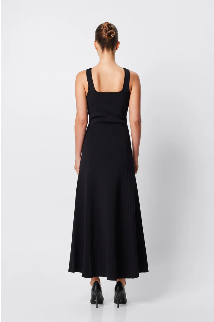 Elysian Collective Mossman Monaco Maxi Dress Black