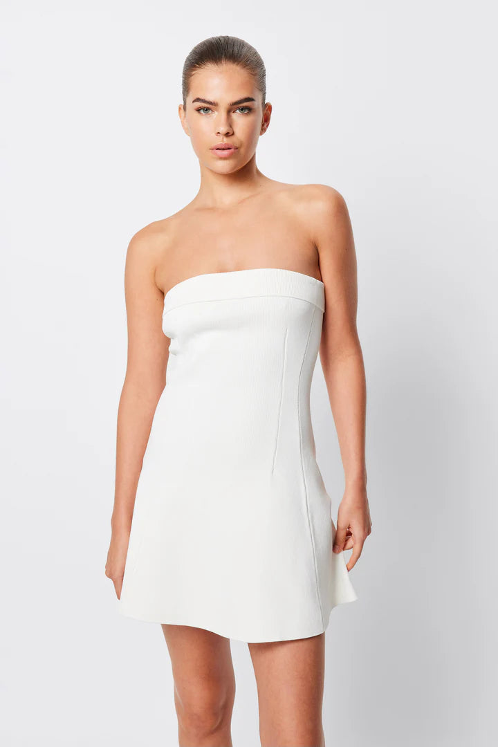 Elysian Collective Mossman Monaco Mini Dress White