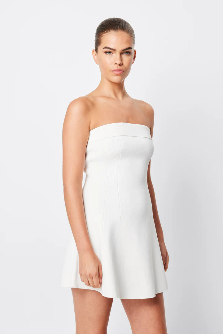 Elysian Collective Mossman Monaco Mini Dress White