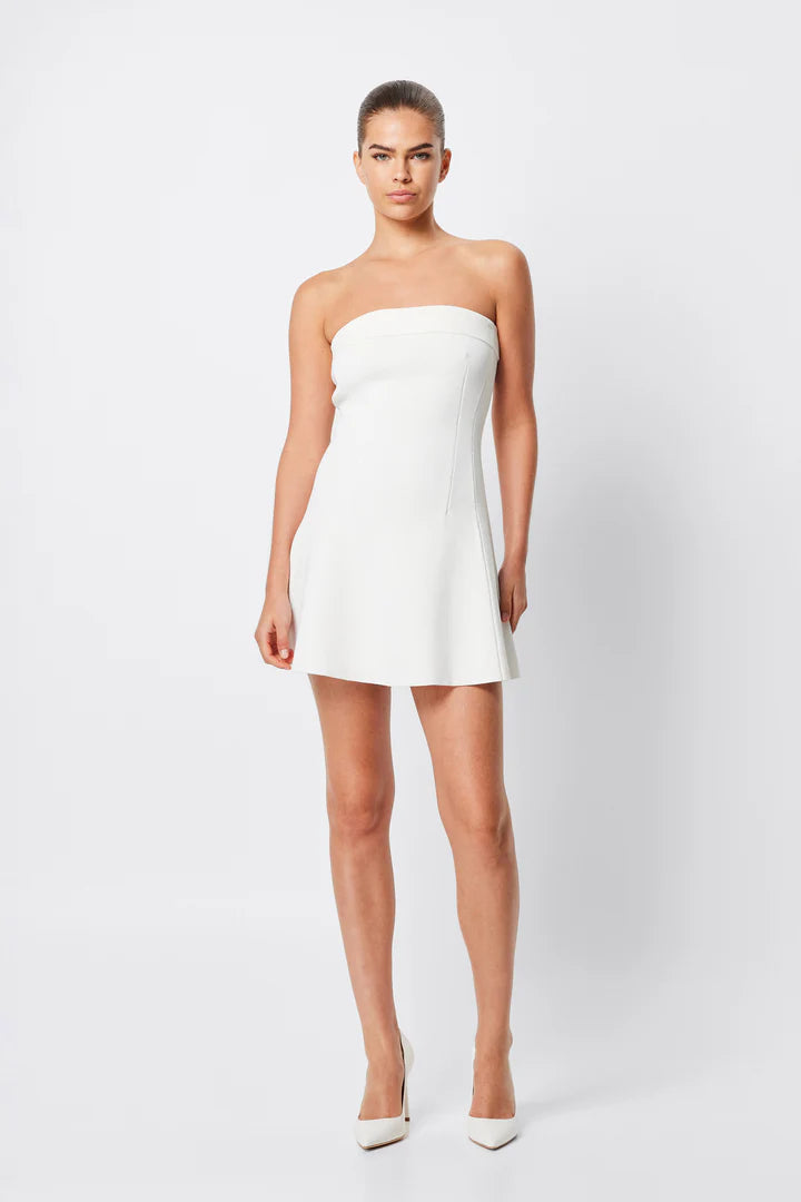 Elysian Collective Mossman Monaco Mini Dress White