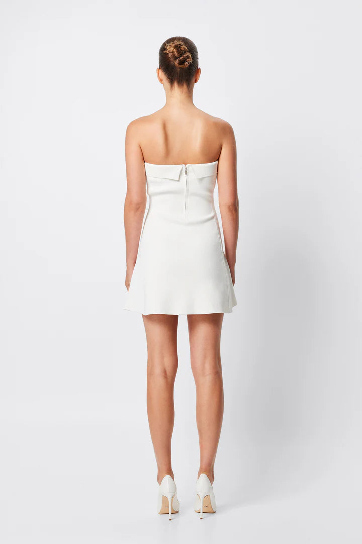 Elysian Collective Mossman Monaco Mini Dress White