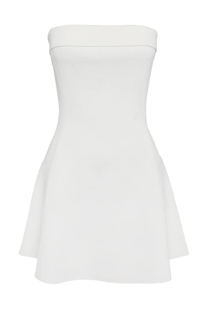 Elysian Collective Mossman Monaco Mini Dress White