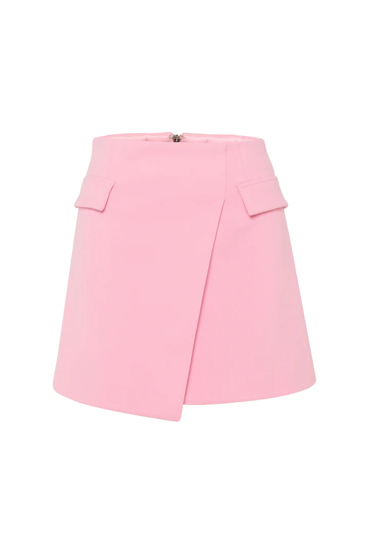 Elysian Collective Mossman On My Way Mini Skirt Pink